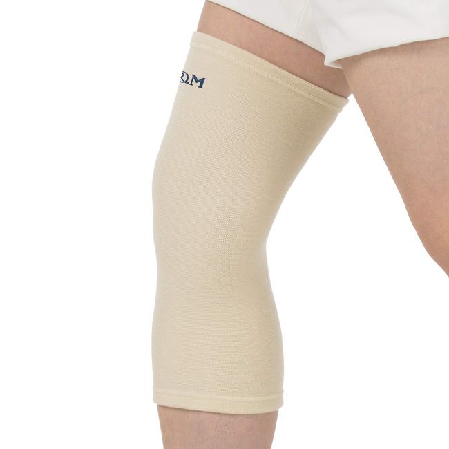 D&M 108885 Wool Supporter, Knee Supporter, Long, Fixed, Protection, Pain Protection, Left and Right Use, Made in Japan, One Size Fits Most