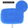 QWORK 20 Pack Car Care Microfiber Cloths, Windshield Cleaner Microfiber Pads Replacement Kit, Interior Auto Window Cleaner Washing Pads