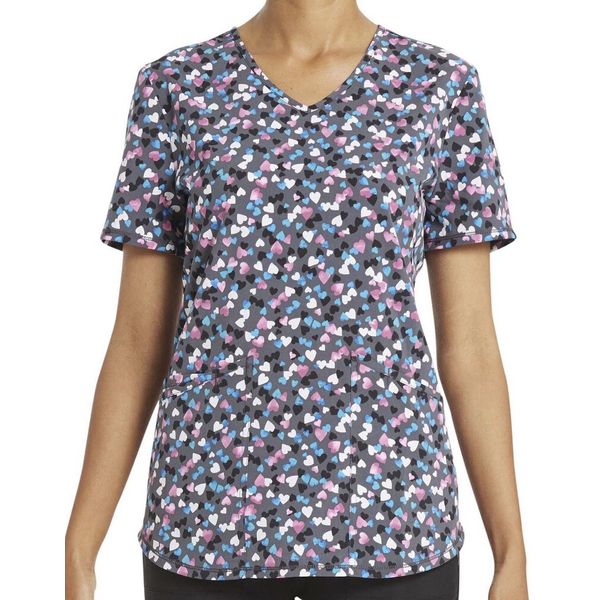 Women’s Scrubstar Hearts Scrub Top NWT Medium
