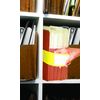 Tabbies File Pocket Handles, 9.63 X 2, Yellow/White, 4/Sheet, 12 Sheets/Pack