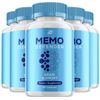 (5 Pack) Memo Defender Brain Supplement Capsules – MemoDefender All Natural