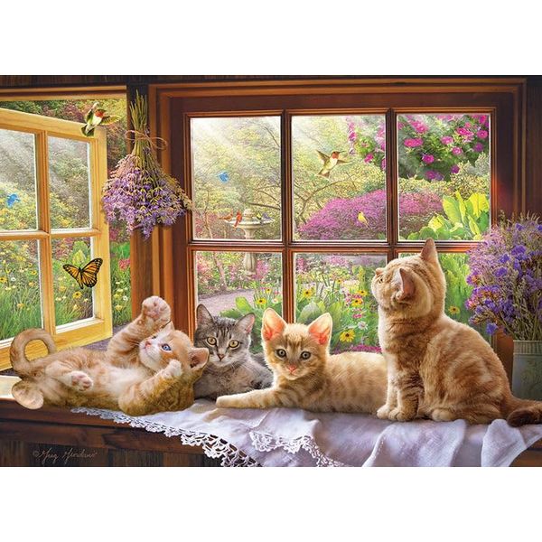 Cobble Hill 500 Piece Puzzle - Sunbeam - Sample Poster Included