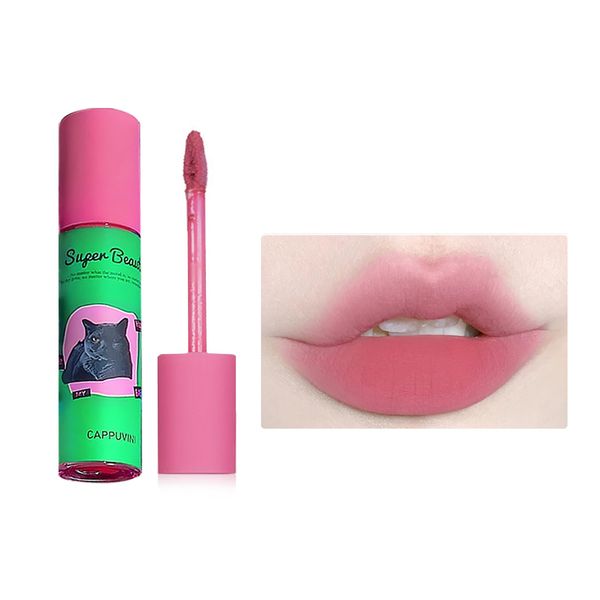 Lip Tint, Matte Lip, Moisturizing, High Color, Long Lasting, Lipstick, Matte, Lip Gloss, Does Not Stick to Mask, Popular, Red Lip, 9 Colors, Chinese Cosmetics