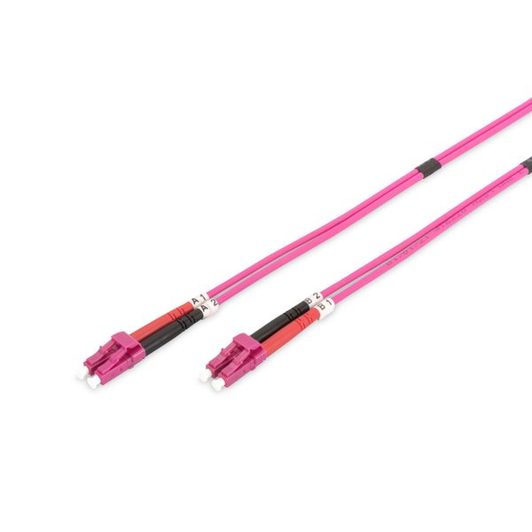 Digitus LC OM4, 10m fibre optic cable OFC OM2 Orange
