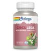 SOLARAY CircuLegs with Horse Chestnut Extract, Gotu Kola, Butcher's Broom, and More, Circulation and Vein Support for Healthy Legs, 60-Day Guarantee, Lab Verified (60 Serv, 120 VegCaps)