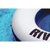 Intex River Run II Inflatable 2 Person Pool Tube Float + Floating Drink Cooler