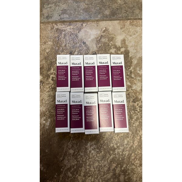 10x Murad AHA/BHA Exfoliate Cleanser 15ml