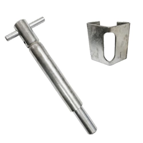 T Handle Spring Gate Latch 3/4" Pin w/ 1" Housing Horse Stalls Can Be Welded