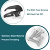 4 Pcs Electric Scooter Hook, Double hook compatible for Xiaomi E Scooter, Storage Bag Hook, Scooter Carrying Hooks, Folding Hook, Durable Scooter Hooks, Carry Hook, Multi-function Hooks (with Tool)
