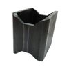 3" x 2" Rectangular Hinge Adapter Easy Transition Square to Round Tubing