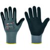 Opti Flex® Optimate Fine Knit Nylon Nitrile Foam Gloves, Grey, Size 7, Pack of 12