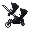 My Babiie Dani Dyer Black Leopard Tandem Pushchair