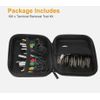 100pcs Automotive Connector Removal Tool Set W/ Pin Ejector Wire Extractor