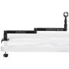 Ulanzi LS26 Low Profile Microphone Arm with Cable Channels Desk Clamp