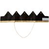 Clearstone Reversible Baby Birthday Crown, Black
