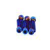 Titanium Plated Blue Windscreen Windshield Screws for Harley 22-24 FXLRST FXRST
