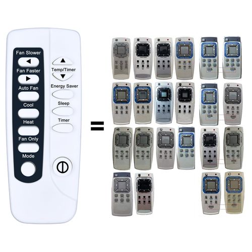 PZL AC Replacement Remote Control for Some Frigidaire Air Conditioner Models