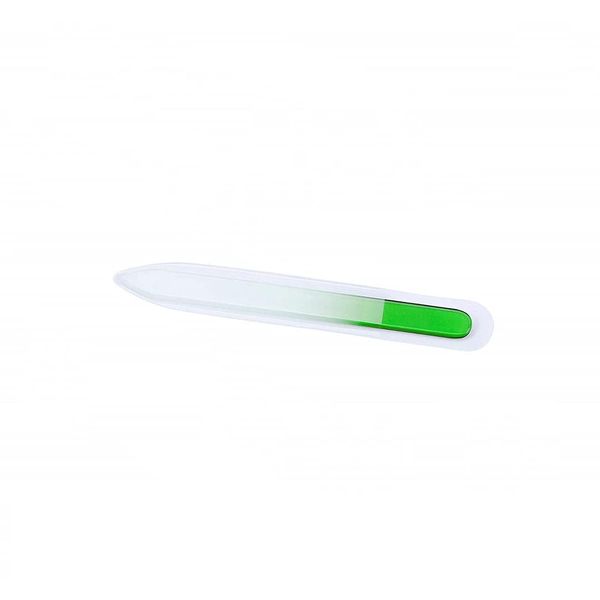 Nail File Double-Sided Etched Surface Finger Nail File, Beauty Pastel Premium Czech Glass File