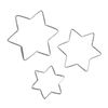 Tala Set of 3 Star Biscuit Cutters