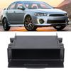 Car Radio Pocket, 1DIN Practical ABS Auto Stereo Storage Box for Refit