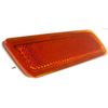 Garage-Pro Front, Driver and Passenger Side Bumper Reflector Set Compatible with 2007-2010 Chrysler Sebring