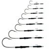 10/0 Stiff Stainless Cable Hook Rig Wahoo Tuna Mahi Marlin Hookset Rigged Lure