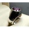 Rare Alexandrite Mens Ring Sterling Silver 925 Ring Handmade Alexandrite Ring
