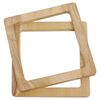 Marchen Art MA2185 Woodworking Handle, White Wood, Square