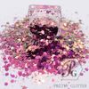 12 Colors Boxes Set Color Shifting Chunky Mixes Glitter Sequins for Festival Rave Beauty Makeup Face Body Nail Craft Art Decoration BSL (12 Colors Set)
