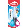 Maped Sensoft 3D Scissors 13cm 5 inch (Assorted Colours)