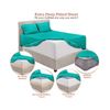 Hearth & Harbor Bed Sheets, Luxury Soft 6 Piece Bed Sheet Set Extra Deep Pock...