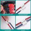100pcs CH2 Quick Connector Spring Wire Blocks Cable Clamp Terminal Blocks for Secure Electrical Connections