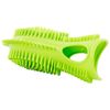 Mucky Trespaws Dual Paw Cleaner & Silicone Bathing Brush Lime