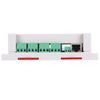 Ethernet TCP IP RJ45 Remote Controller Module, 8-Channel Relay Switch 250V AC 10A with Case, Web Server, Control for Smart Home (White)