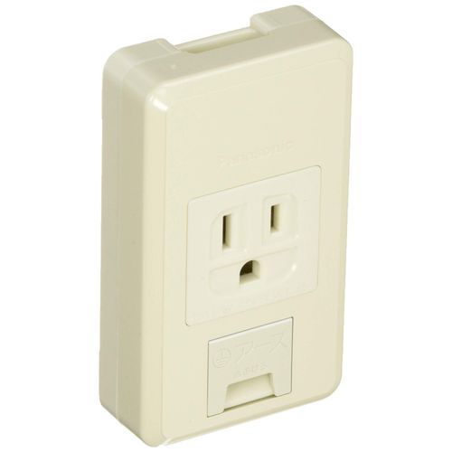 Panasonic (Panasonic), Series V For Exposure Earth Terminal with Grounded Outlet Full Terminal wks216