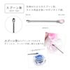 irogel Jewel Stick Spatula Spoon Shape Pink