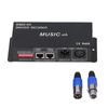 DMX512 Decoder Controller, 4 Channel RGBW Constant Voltage, Engineering Stage Lighting Controller, Versatile LED for Various Light Effects (8A per channel)