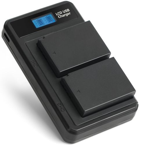 Hiweld 2-Pack LP-E10 Batteries and USB Charger for Canon EOS Rebel T3, T5, T6, T7, T100, Kiss X50/X70, EOS 1100D, 1200D, 1300D, 2000D, 4000D DSLR Cameras