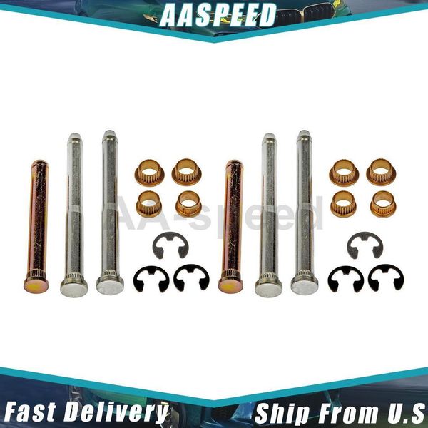 Front Upper Door Hinge Pin and Bushing Kit Dorman For 2001 Dodge Ram 1500