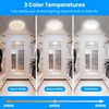 Magnetic Motion Sensor Ceiling Light Rechargeable LED Flush Shower Closet Light