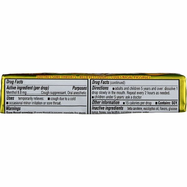 Halls Honey Lemon,1-9 drops stick