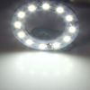 uxcell 4pcs 12V White 40mm 12 Surface Mount Device LED Ring Light for Car Automobile