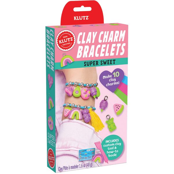 Klutz Clay Charm Bracelets: Super Sweet Craft Kit