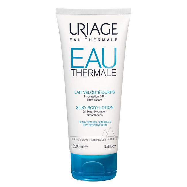 URIAGE Thermal Water Silky Body Lotion 6.8 fl.oz. | Hydrating Shea Butter Moisturizer Cream and Body Lotion for Dry & Sensitive Skin | Daily Moisture and Comfort for 24hr Hydration