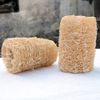 HealthGoodsIn - Organic Loofa Natural Bath Sponge, Set of 2 Exfoliating Bath Sponge Scrubber | Naturally Grown Loofah (Set of 2)