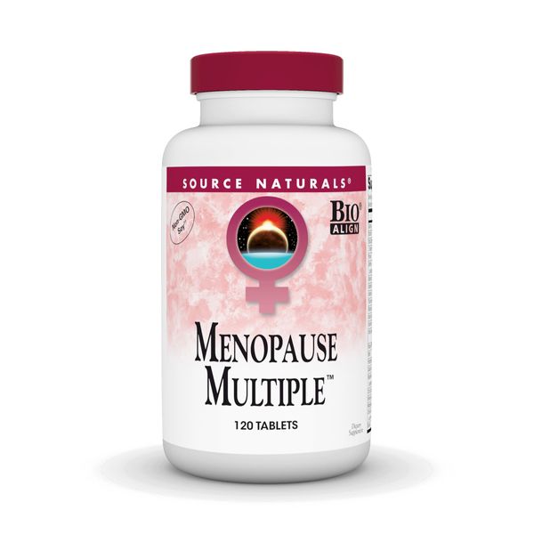 Source Naturals Menopause Multiple, Non-GMO Soy - Bio-Aligned Formula - 120 Tablets