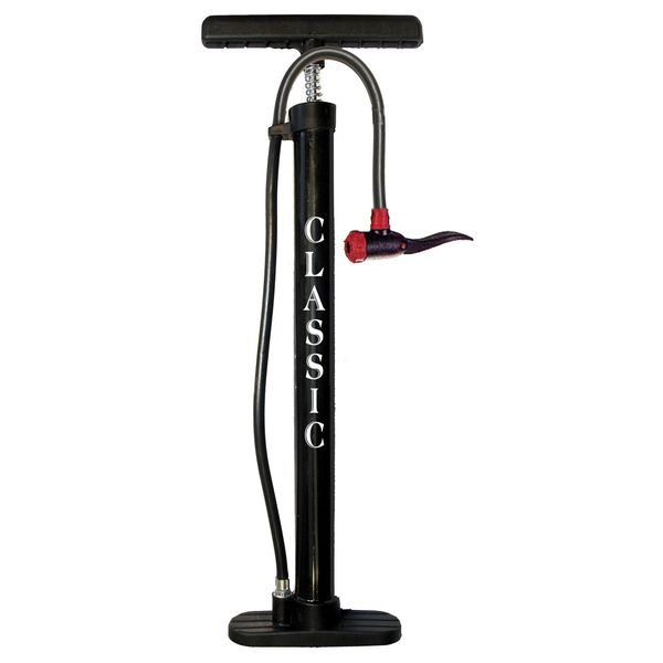 Foot Pump Plastic Black