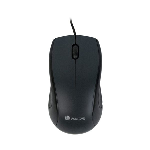 NGS 1000 Dpi Optical Mouse with Scroll USB, Black