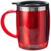 Thermos ThermoCafé 187094 Translucent Desk Mug, Red, 450 ml