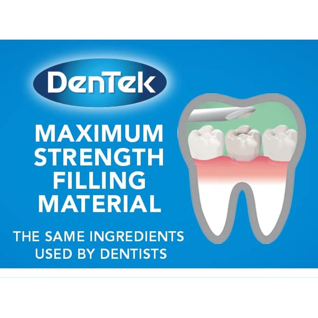 DenTek Temparin Max Advanced Dental Repair Kit For Caps & Fillings